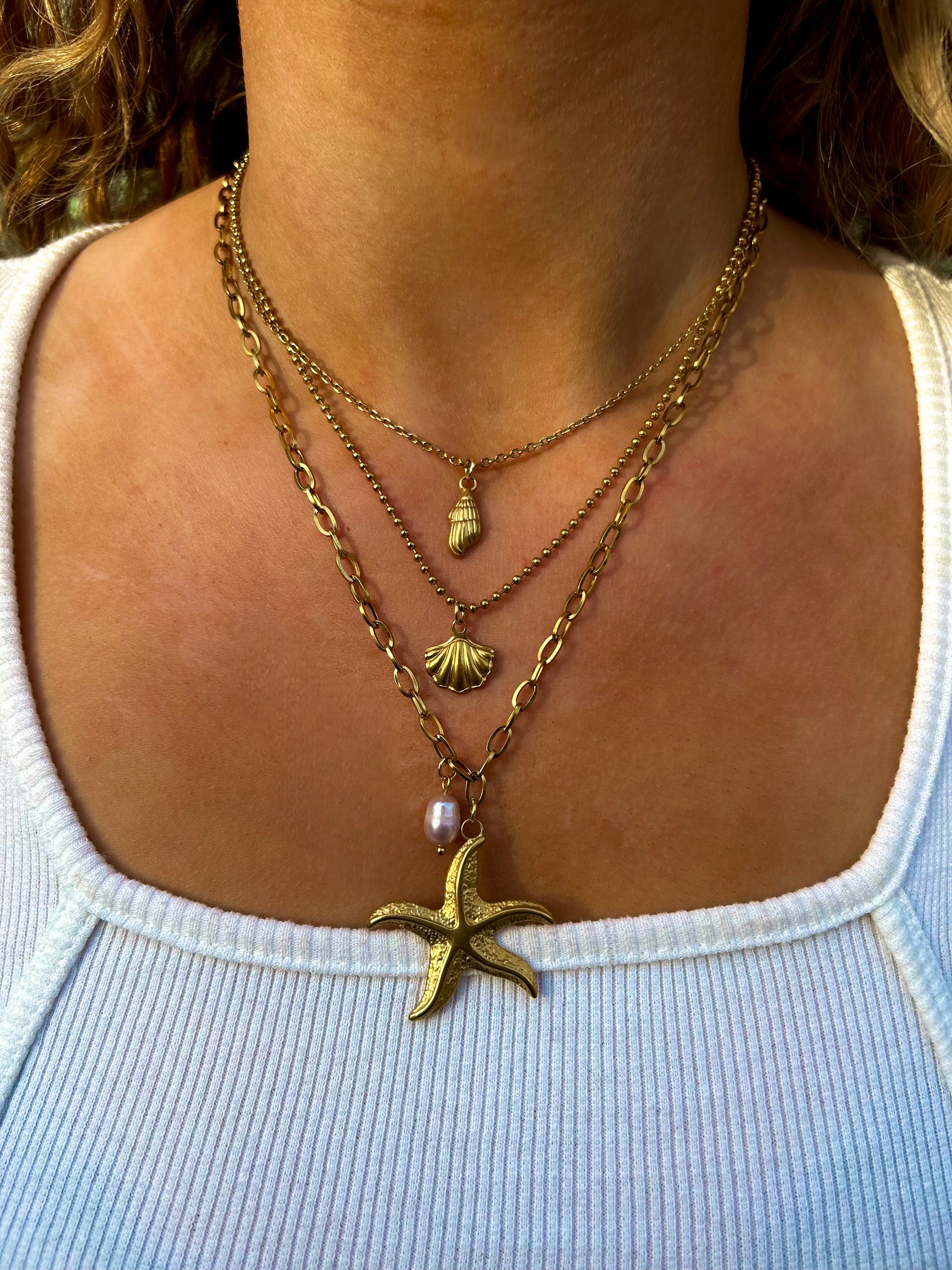 Collier Oasis Doré