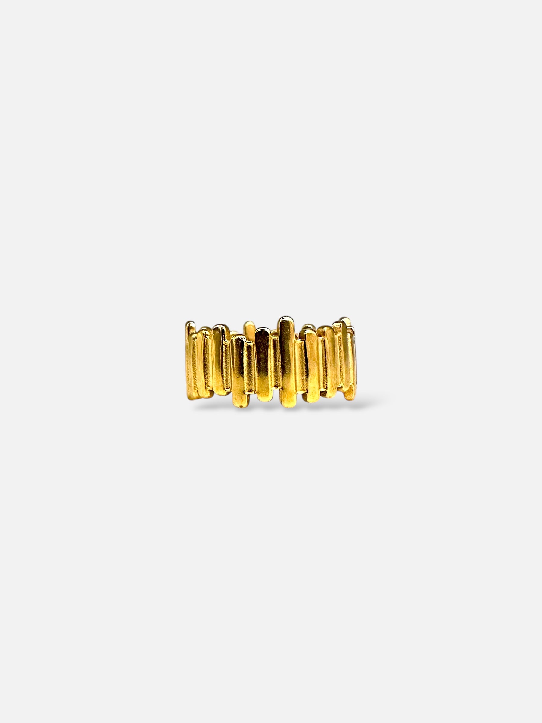 Bague Barres Dorées