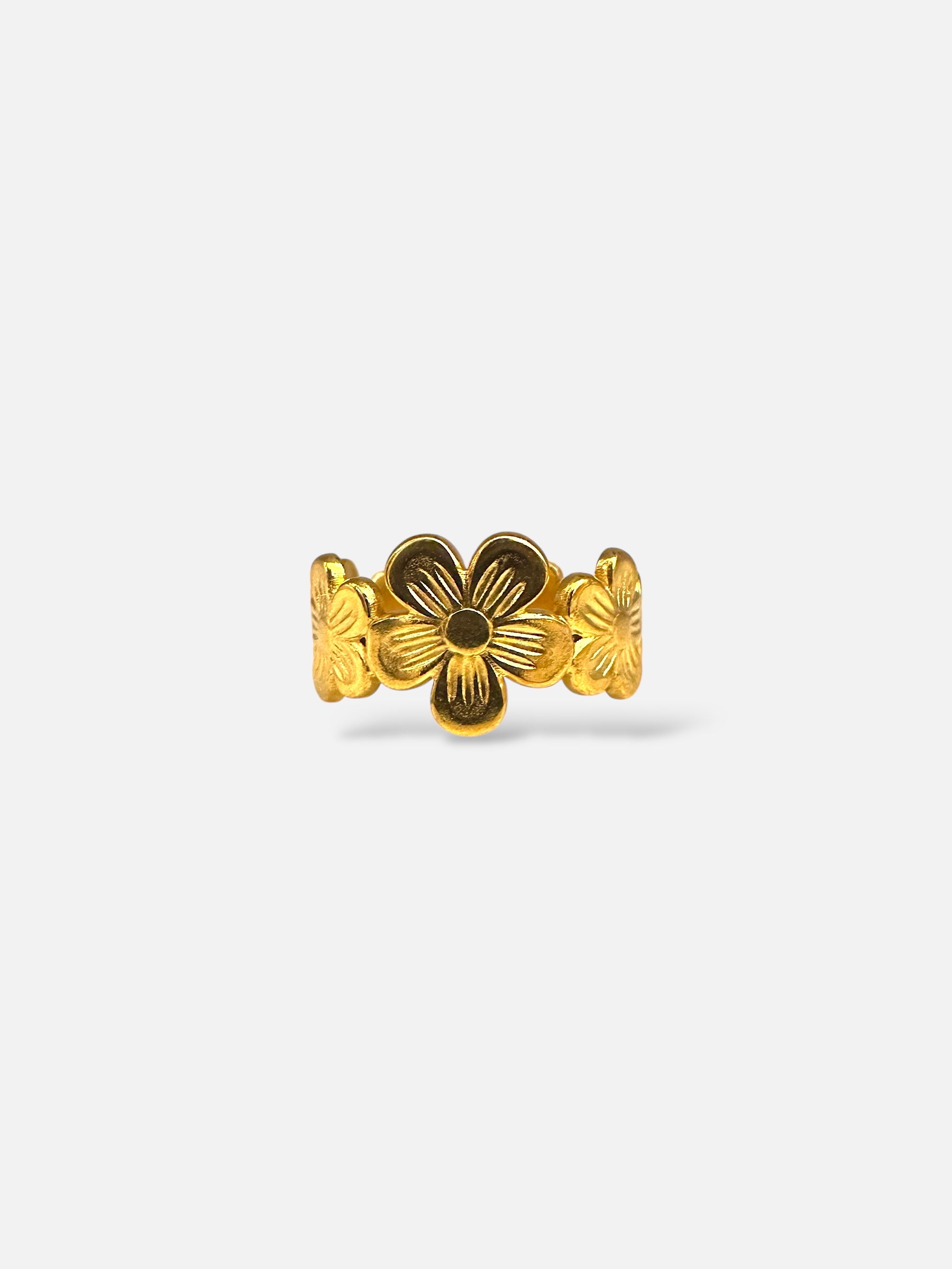 Bague Éclosion Dorée