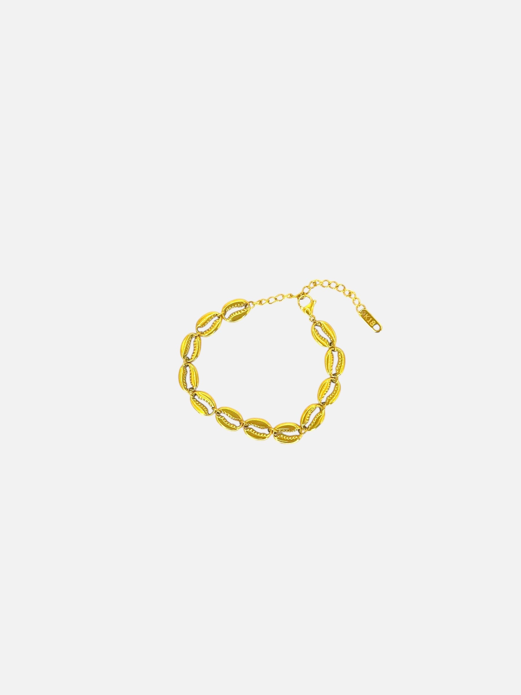 Bracelet Coquillage Doré