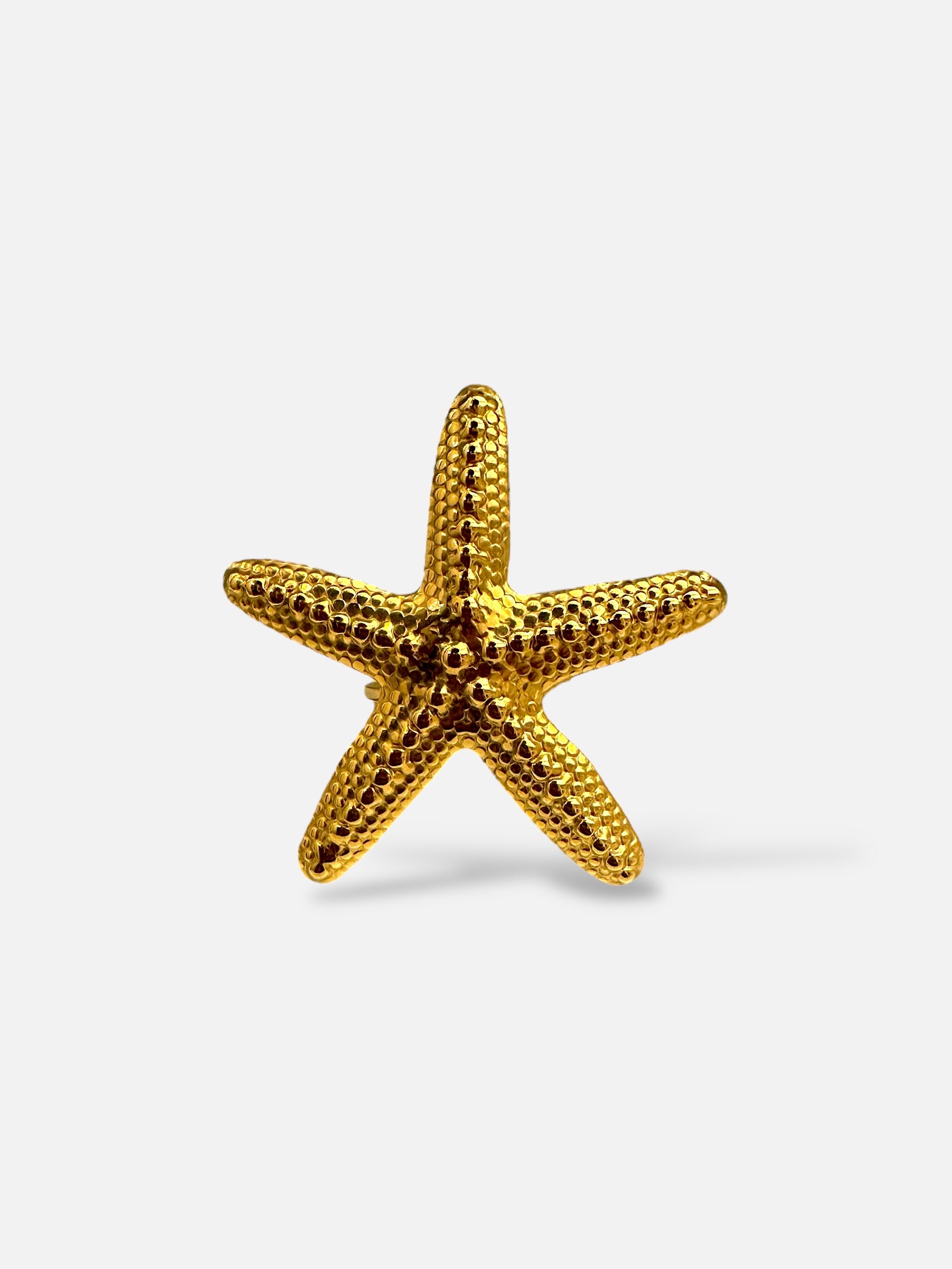 Bague Étoile de Mer Dorée